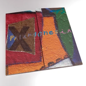 Catálogo de la exposición Palingenesia en la Alianza Francesa de Quito, Ecuador, del artista contemporáneo ecuatoriano Miguel Betancourt 2025